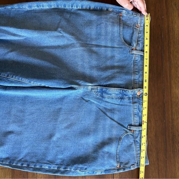 Talbots Slim Ankle Jeans Flores Wash Fringe Hem Size 22W New with tags - Picture 8 of 12